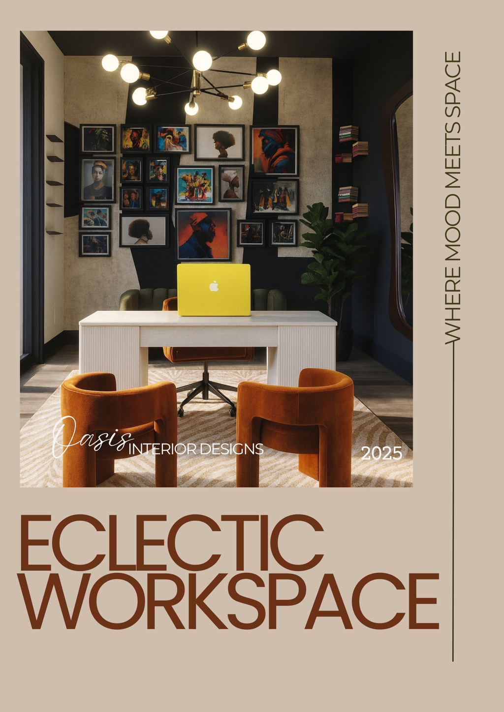 Eclectic Workspace- Full Office Package